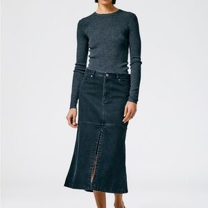 Tibi denim skirt. New. Size 31. Retails for $440